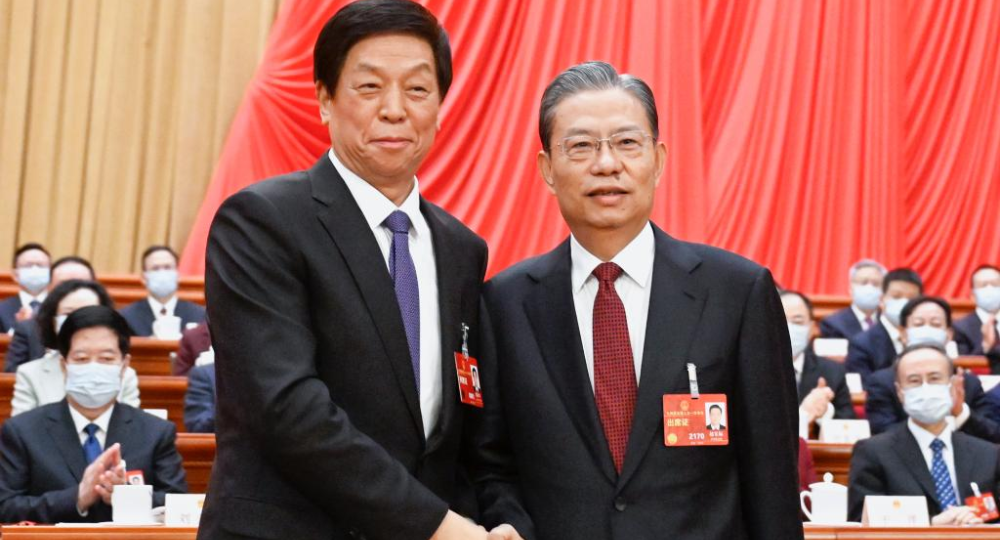 Zhao Leji elected chairman of China's 14th National People's Congress Standing Committee